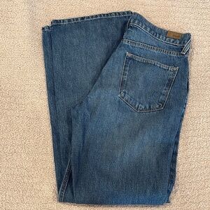 Ariat Blue Tomboy Wide Leg Jean